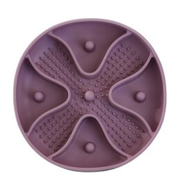 Dexypaws Silicone Slow Feeder Circle Blush Pink