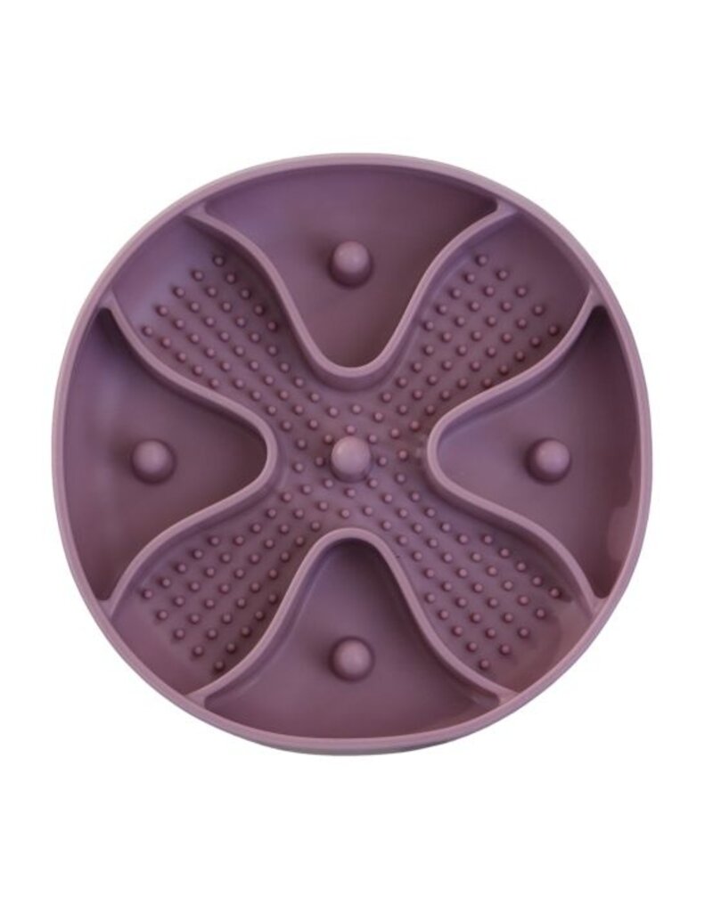 Dexypaws Silicone Slow Feeder Circle Blush Pink