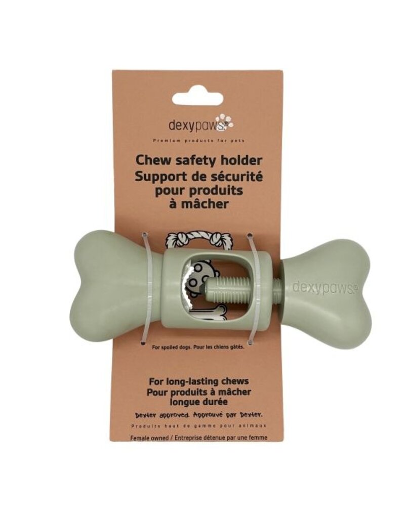 Dexypaws Bully Stick Holder Sage Green