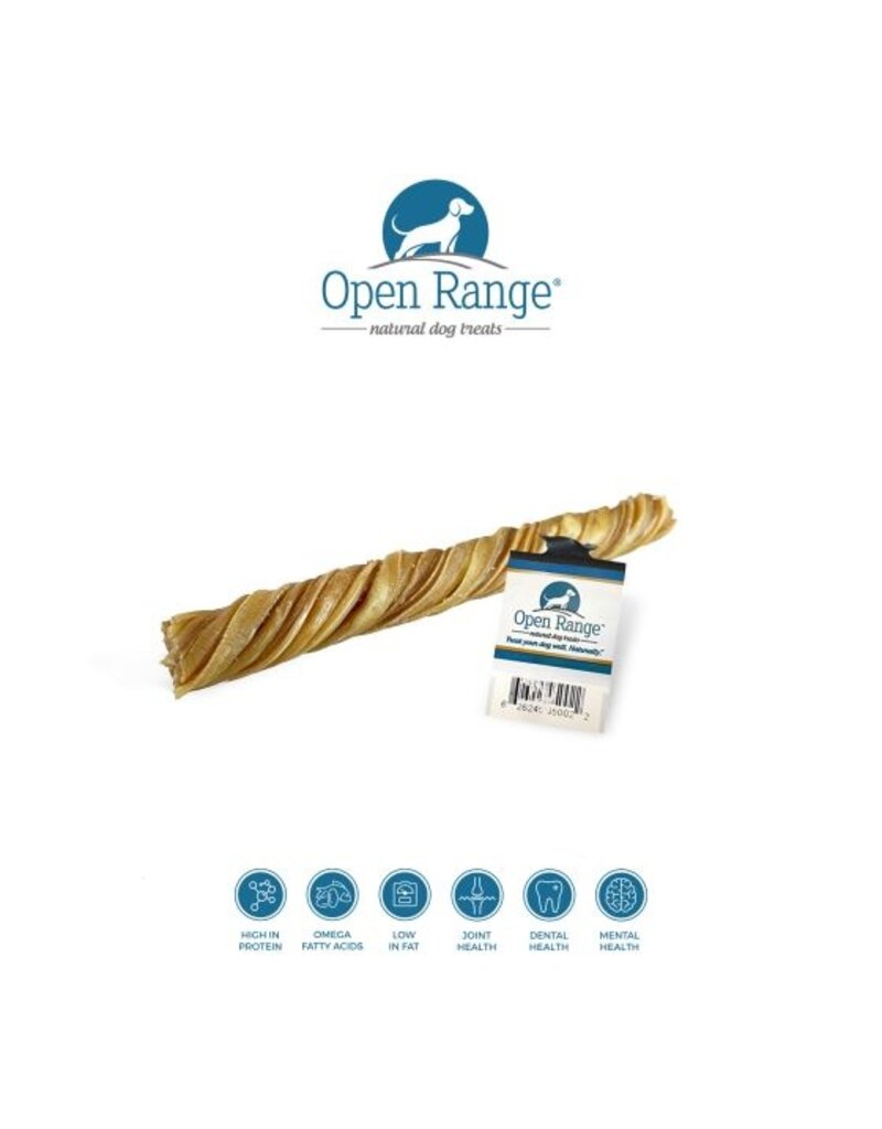 Open Range Beef Tripe Twist 5"