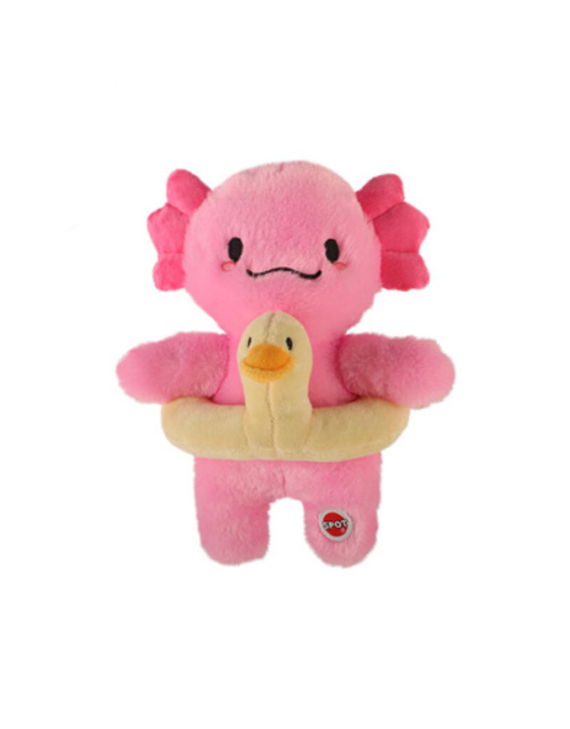 Spot Axolotl With Duck Tube Dog Toy