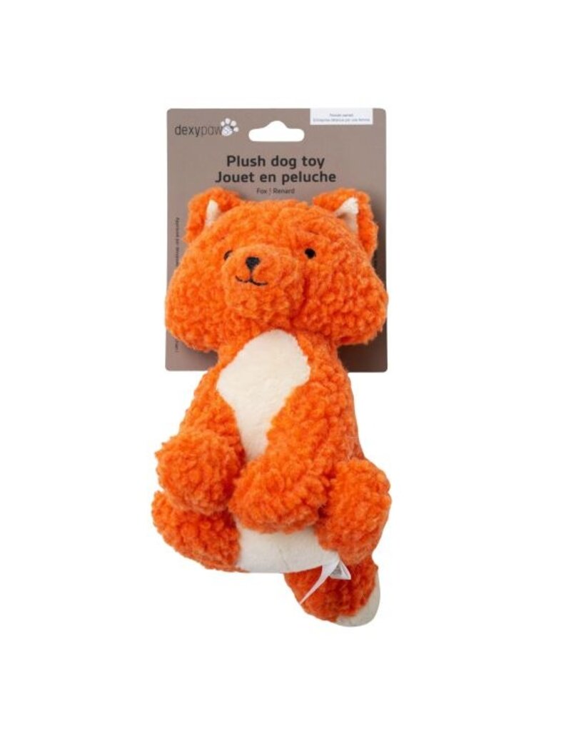 Dexypaws Fox Plush Dog Toy