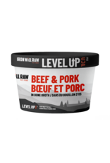 Iron Will Level Up Cup: Beef & Pork in Beef Bone Broth 4oz Cup