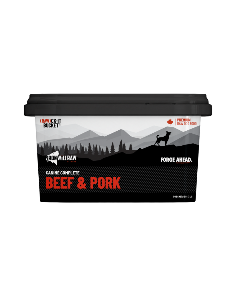 Iron Will (Raw)ck-It Bucket Beef & Pork 3lb