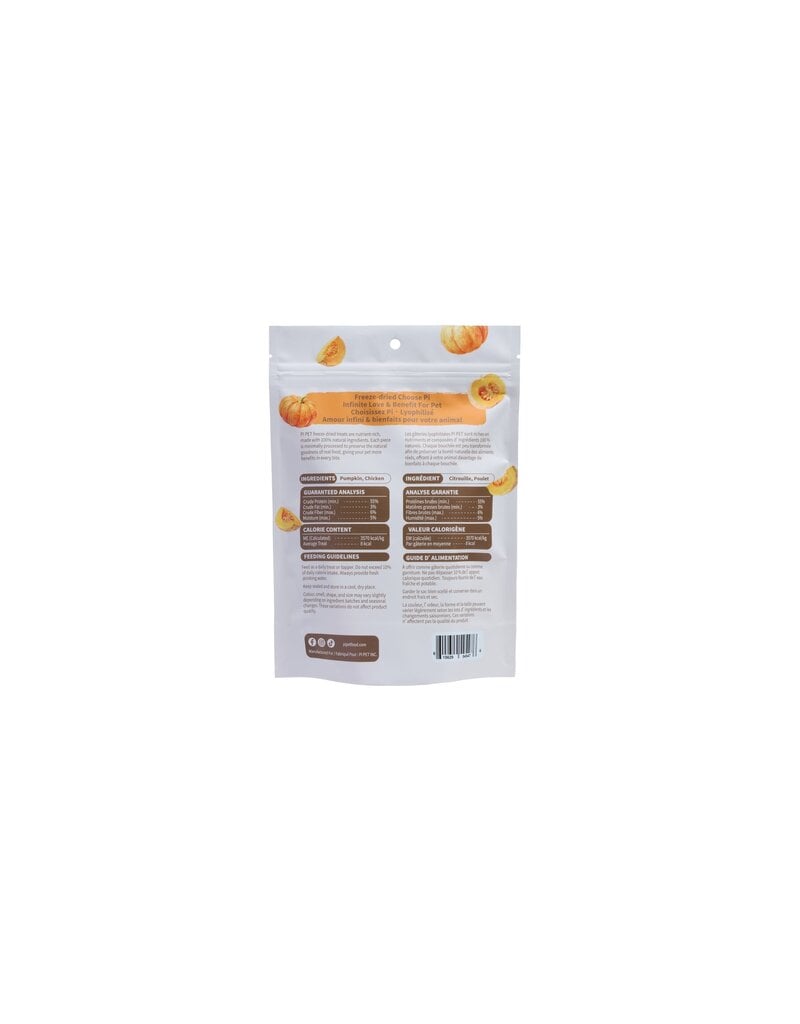 PI Pet Food Freeze-Dried Pumpkin & Chicken Twists 42g