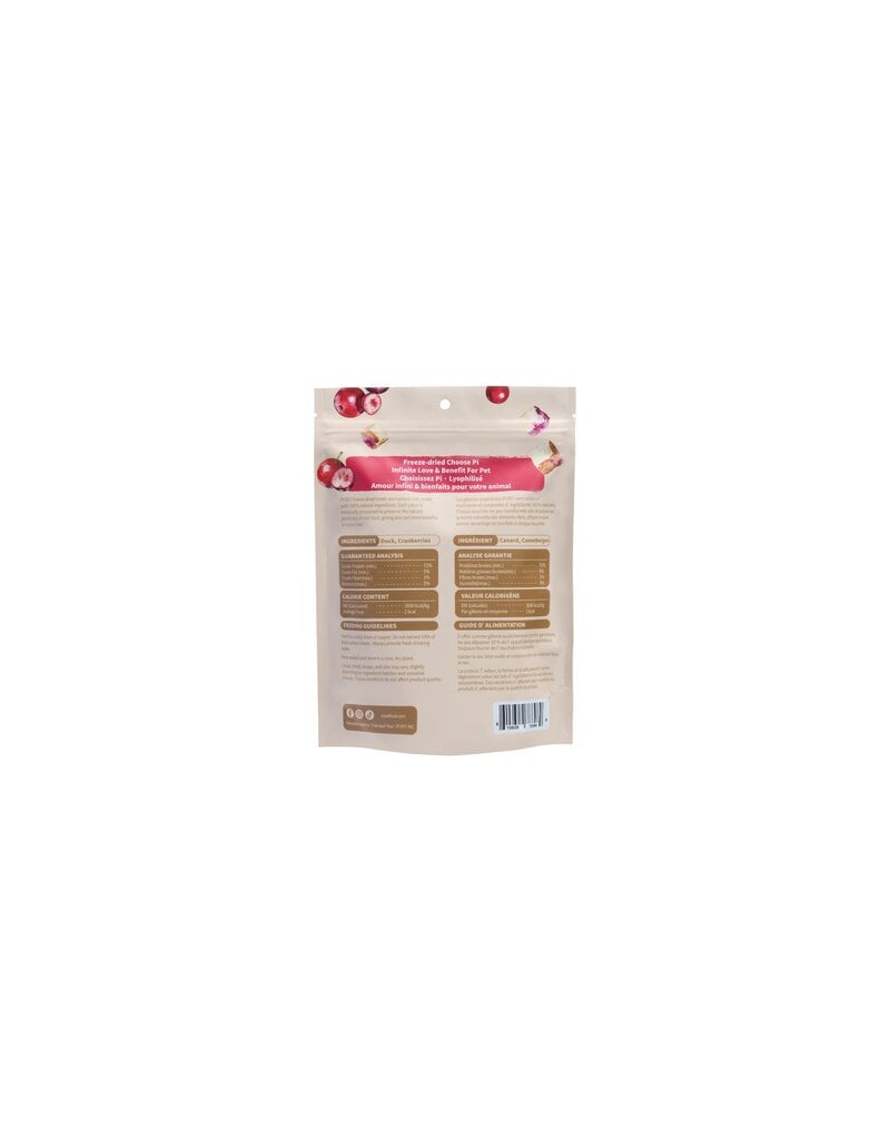 PI Pet Food Freeze-Dried Mixed Bites Duck & Cranberries 57g