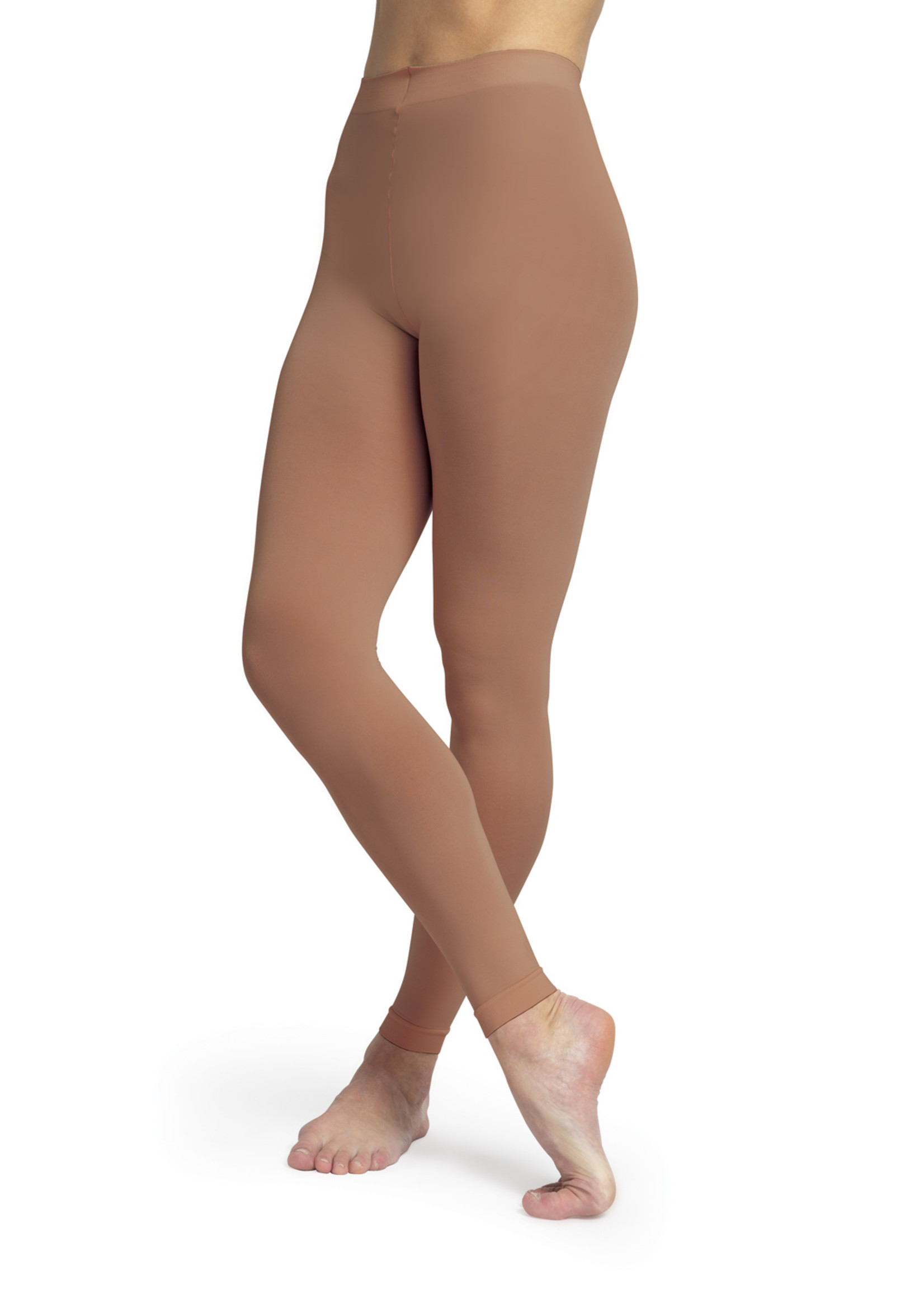 Bloch T0985G Girls Contoursoft Footless Tights