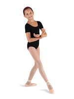 Bloch CL5402 Girls Short Sleeve Round Neck Leotard