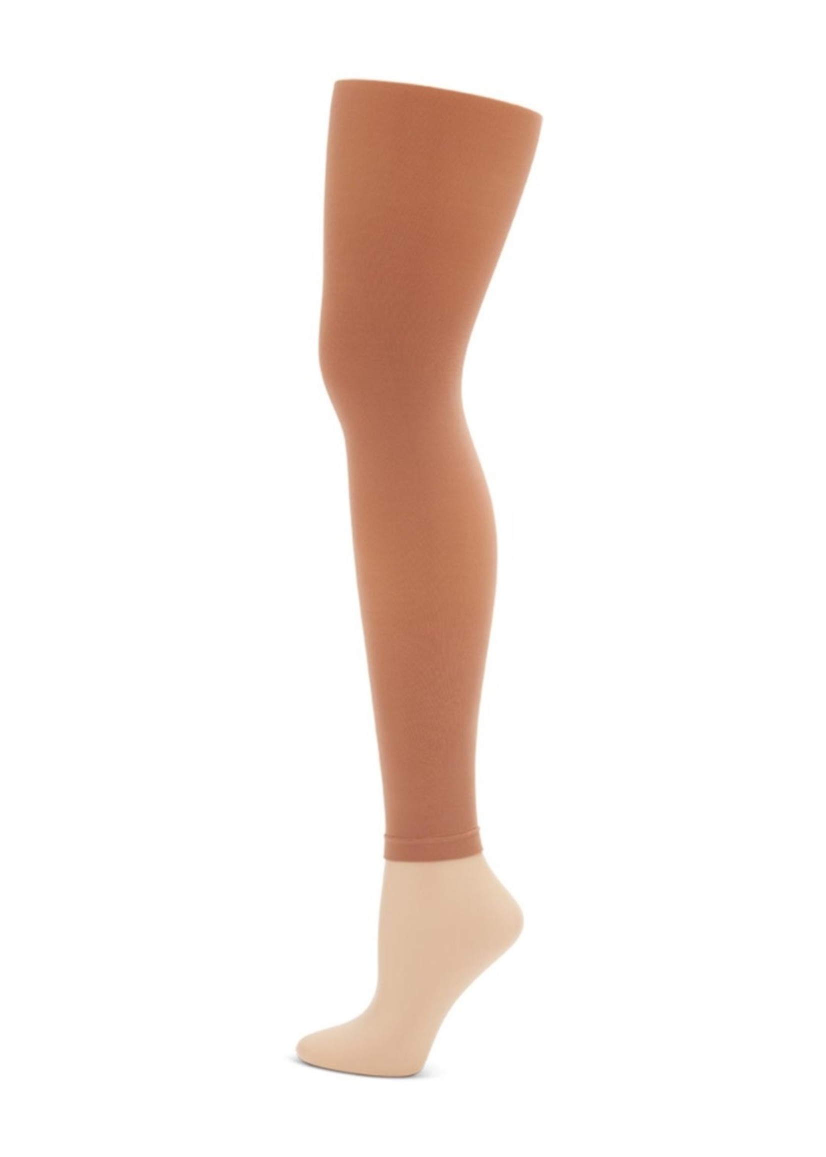 Capezio 1917C Footless Tight w Self Knit Waist Band - Girls