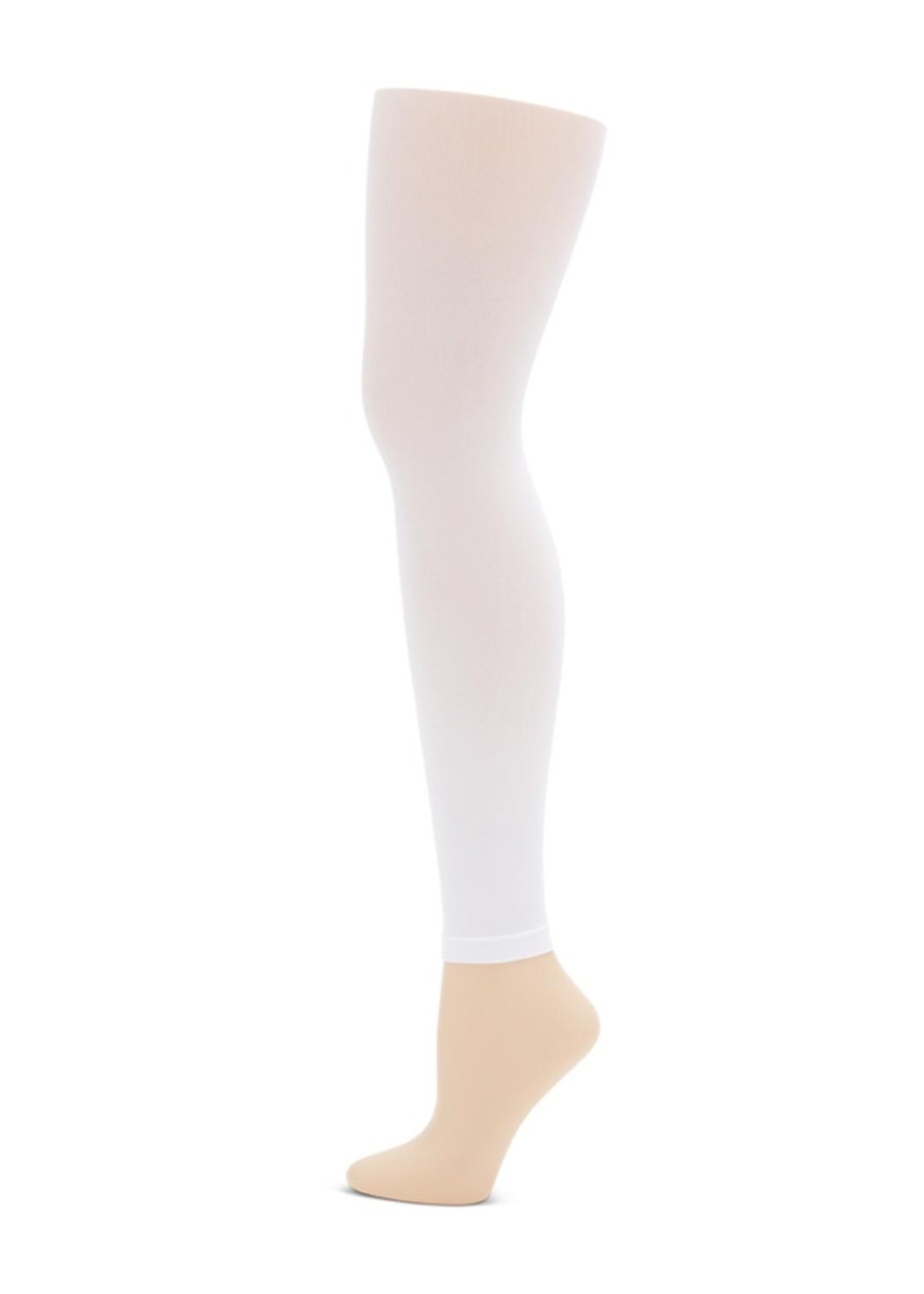 Capezio 1917C Footless Tight w Self Knit Waist Band - Girls