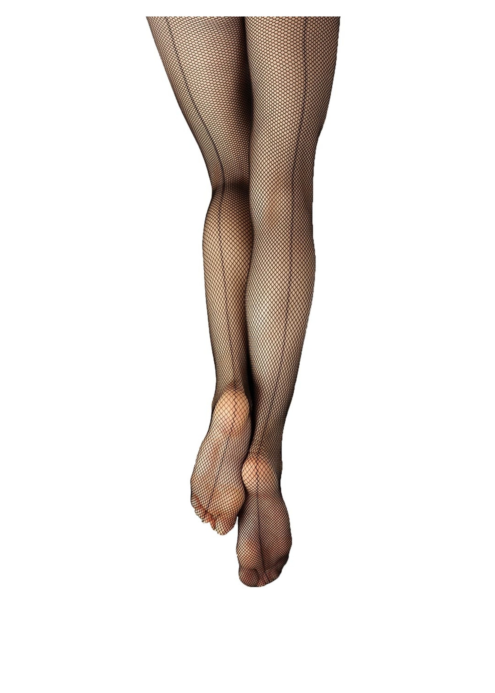 Capezio 3408 Studio Basics Fishnet Tight with Seams