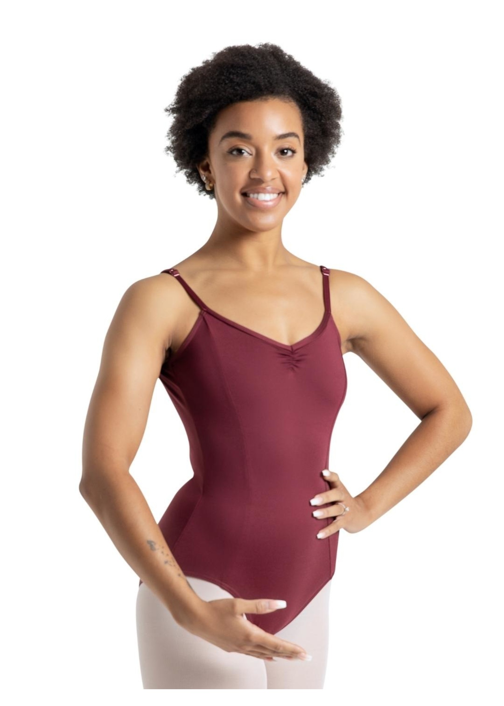 Capezio SE1018W Studio Collection V Neck Camisole Leotard