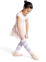 Capezio CK10983C Harmonie 12" Striped Pamper Legwarmer - Child