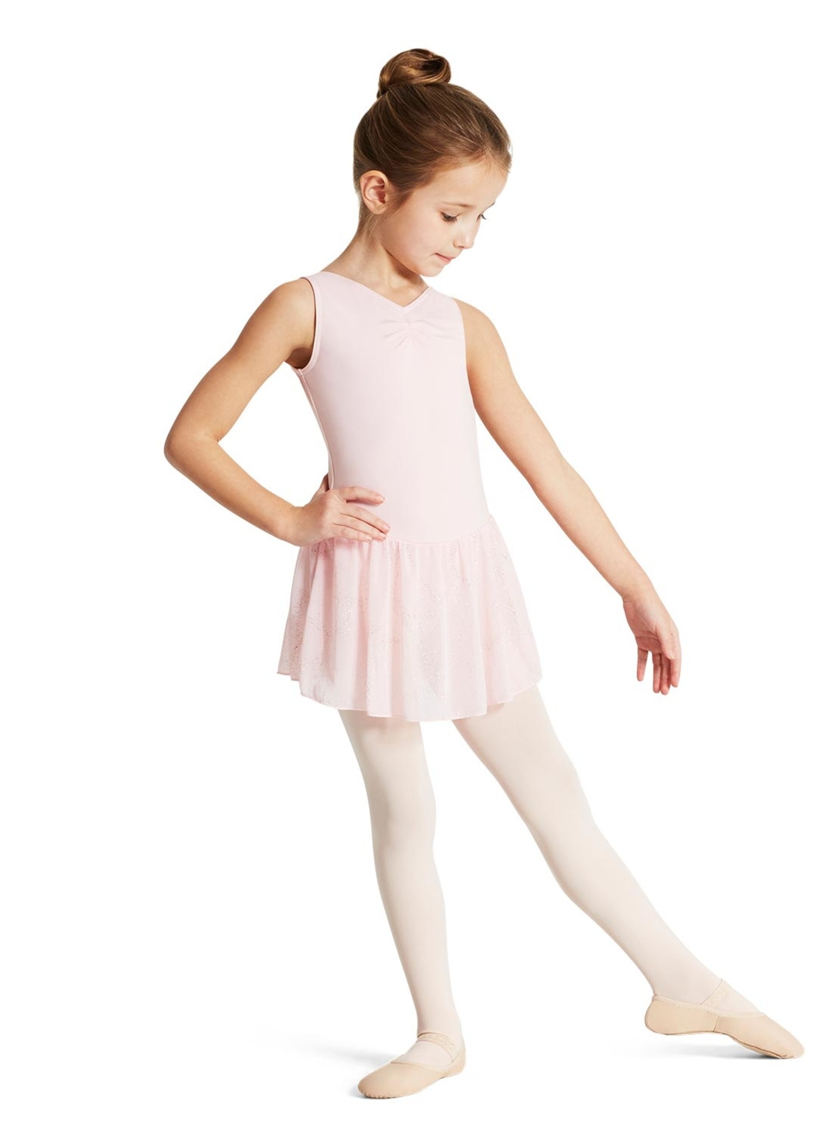 Capezio 11309C Pinch Front Tank Dress - Girls