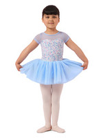 Bloch M1554C Girls Mirella Ditsy Floral Cap Sleeve Tutu Dress