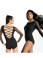 Capezio MC832W Meryl Strappy Back Long Sleeve Leotard