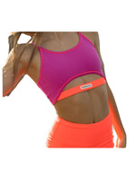 HONEYCUT B4208 DAILY IMPACT SHORT NEON ORANGE