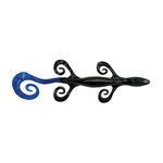 PowerBait Power Lizard 6" Black Blue 9-pk