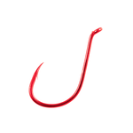 Owner SSW w/Super Needle Point 5/0 Red 4-pk