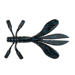 Mantis Bug 4" Black Blue Flake 8-pk