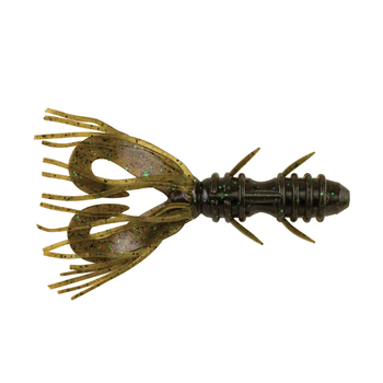 PowerBait Zestail 4" Green Pumpkin Green 6-pk