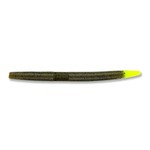 Yamamoto 5" Senko Green Pumpin Chartreuse Tip 10-pk