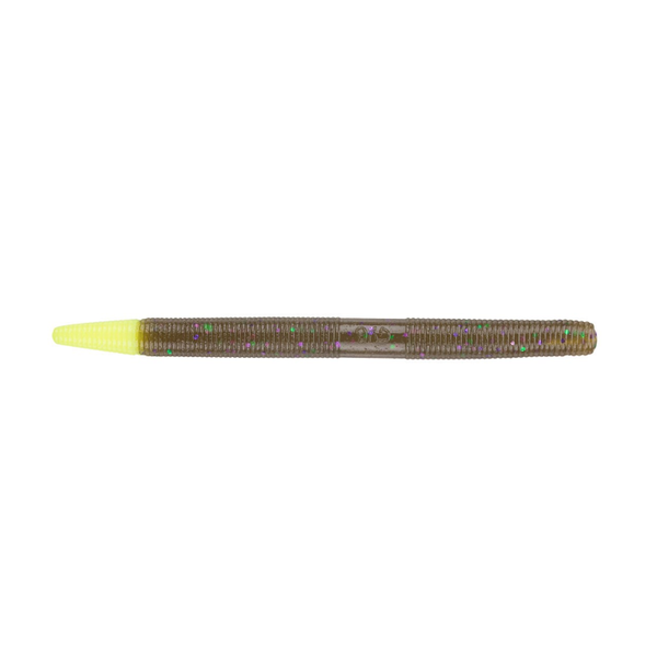 Yamamoto 5" Senko Green Pumpkin Grn/Prp Flk Lum Tail 10-pk