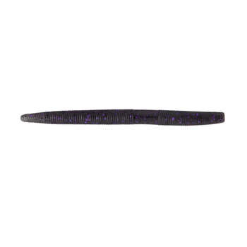 Yamamoto 5" Senko Smoke Black/Purple Flake 10-pk