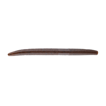 Yamamoto 5" Senko Dark Pumpkin Black Flake 10-pk