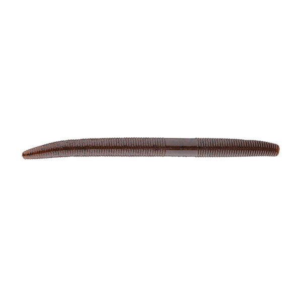 Yamamoto 5" Senko Dark Pumpkin Black Flake 10-pk