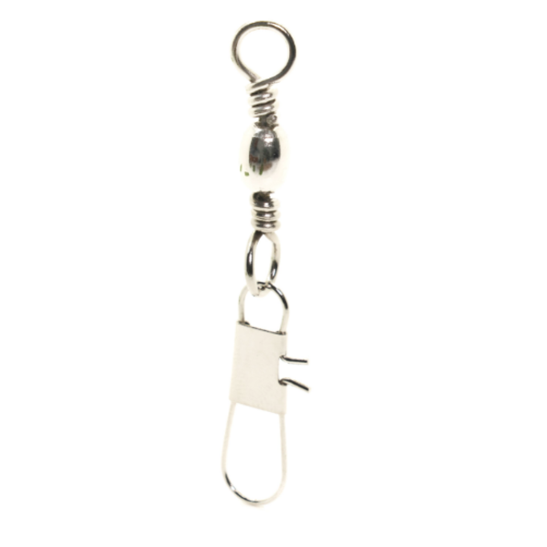 Mustad Barrel Swivel w/Interlock Snap Size 10 12-pk