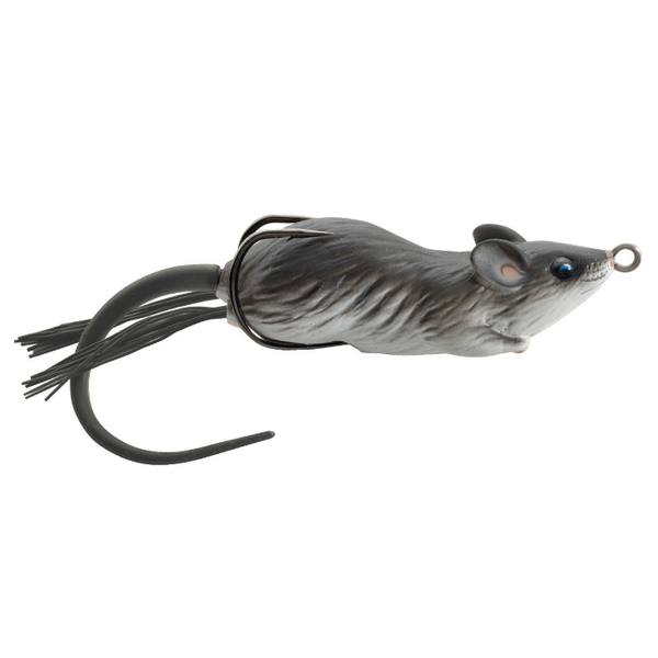 Live Target Hollow Body Mouse 2-3/4" Black White