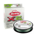 Berkley X5 Braid 10lb Low-Vis Green 165yds