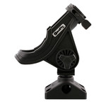 Scotty 280BK Baitcaster/Spinning Rod Holder w/Combination Side/Deck Mount