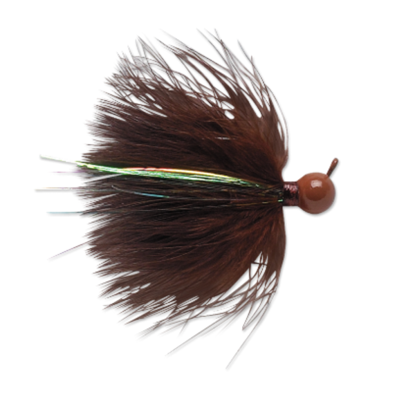 VMC Marabou Jig 1/8oz Brown