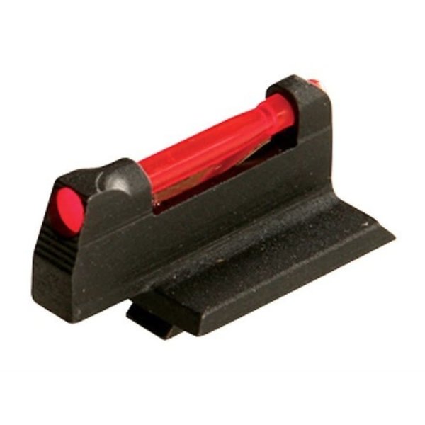 HIVIZ Overmolded Red Front Sight for Smith & Wesson DX-style front sight revolvers.Fits models with .208" sight Height
