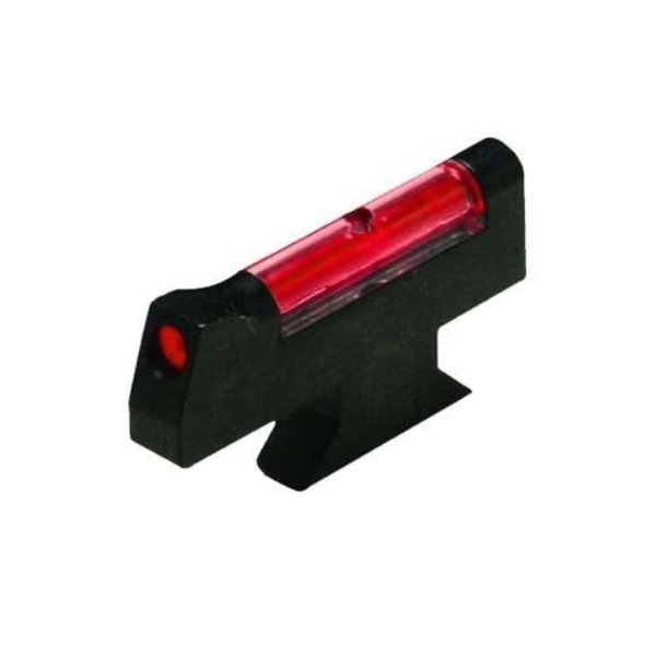 HIVIZ Overmolded Red Front Sight for Smith & Wesson DX-style front sight revolvers.Fits models with .250" sight Height