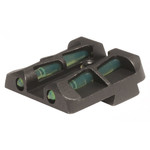 HIVIZ Litewave Interchangeable Rear Sight for Glock 9mm, .40 S&W, and .357 Sig.
