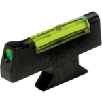 HIVIZ Overmolded Green Front Sight for Smith & Wesson DX-style front sight revolvers.Fits Models with .250" Sight Height