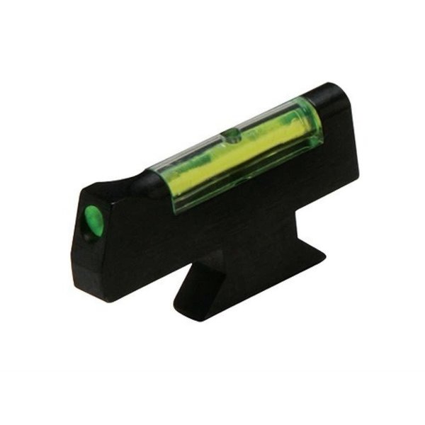 HIVIZ Overmolded Green Front Sight for Smith & Wesson DX-style front sight revolvers.Fits models with .208" sight Height