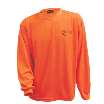 Backwoods Long-Sleeve Shirt, Blaze Orange, XL