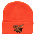 Backwoods Thinsulate Knit Touque, Blaze Orange Moose