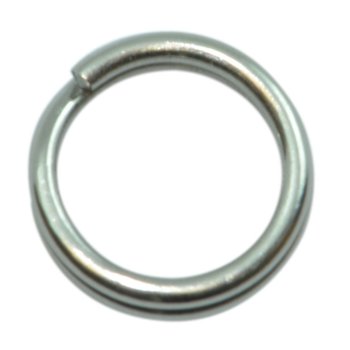 Spro Stainless Split Rings. Size 2 12lb 10-pk