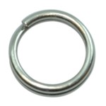 Spro Stainless Split Rings. Size 0 8lb 10-pk