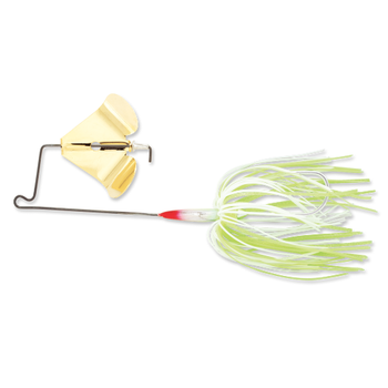 Terminator Super Stainless 3/8oz Buzzbait  Chartreuse White Shad