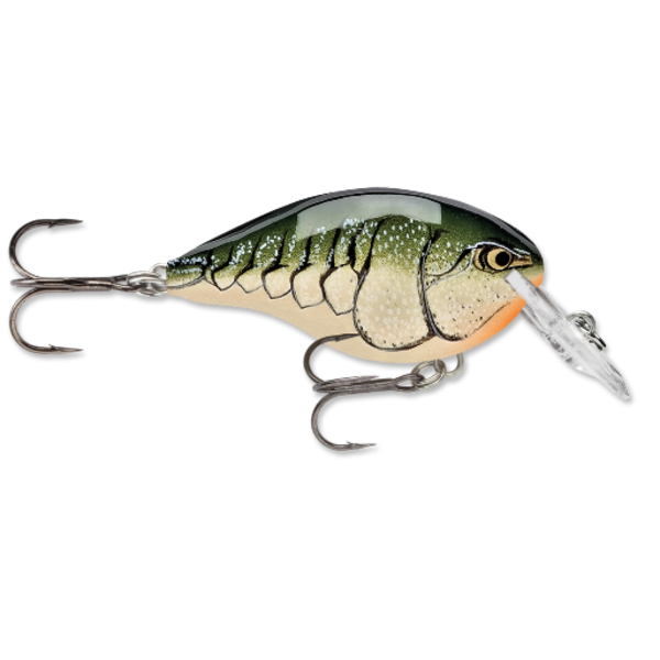 Rapala DT 4 Olive Green Craw 2"