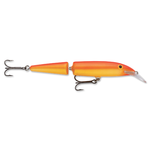 Rapala Jointed. Gold Fluorescent Red 13