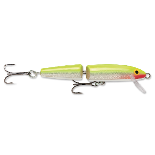 Rapala Jointed. Silver Fluorescent Chartreuse 11
