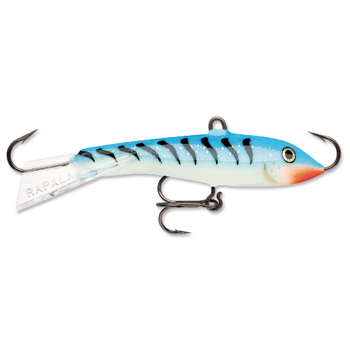 Rapala Jigging Rap. Glow Blue Tiger 03