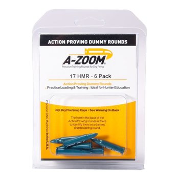 A-Zoom Snap Caps 17 HMR Proving Rounds 6/Pk
